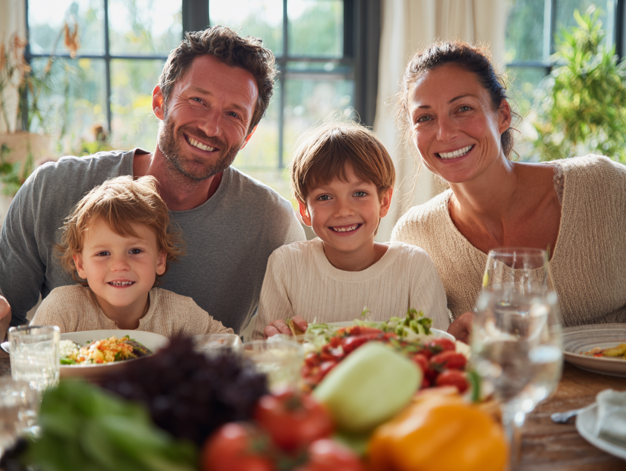Енергійна людина готує здорову їжу